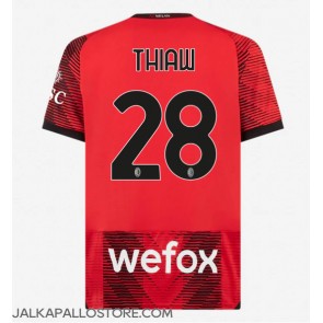 AC Milan Malick Thiaw #28 Kotipaita 2023-24 Lyhythihainen